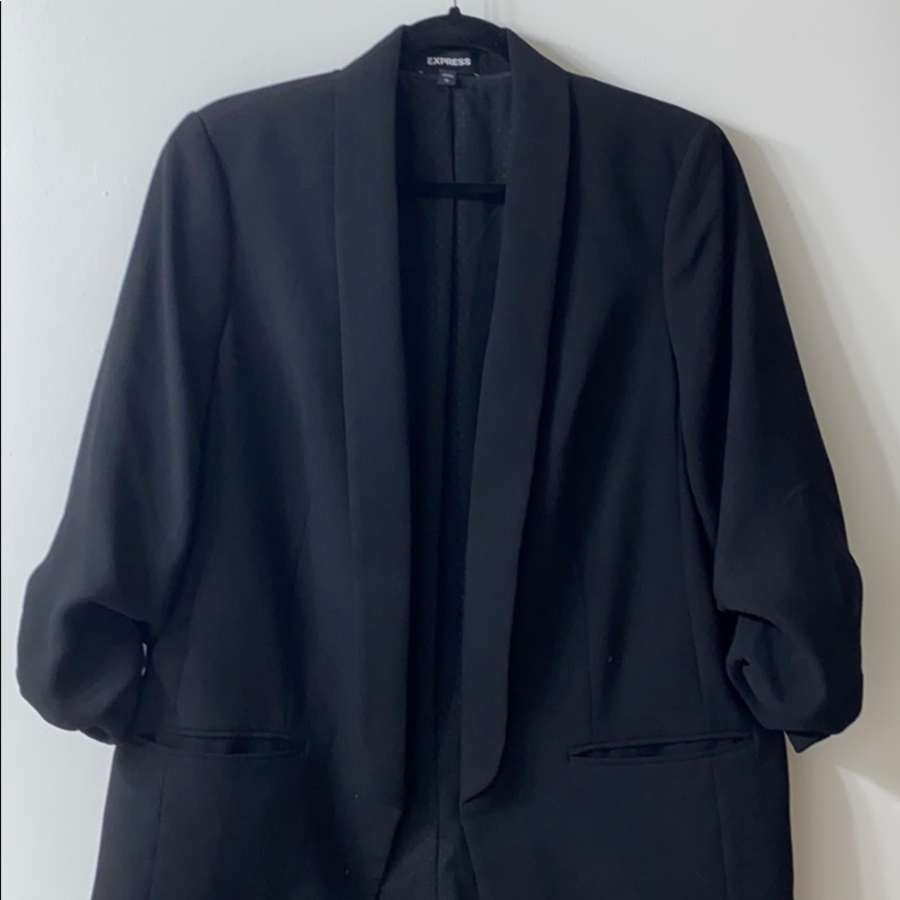 Express Black Boyfriend Blazer